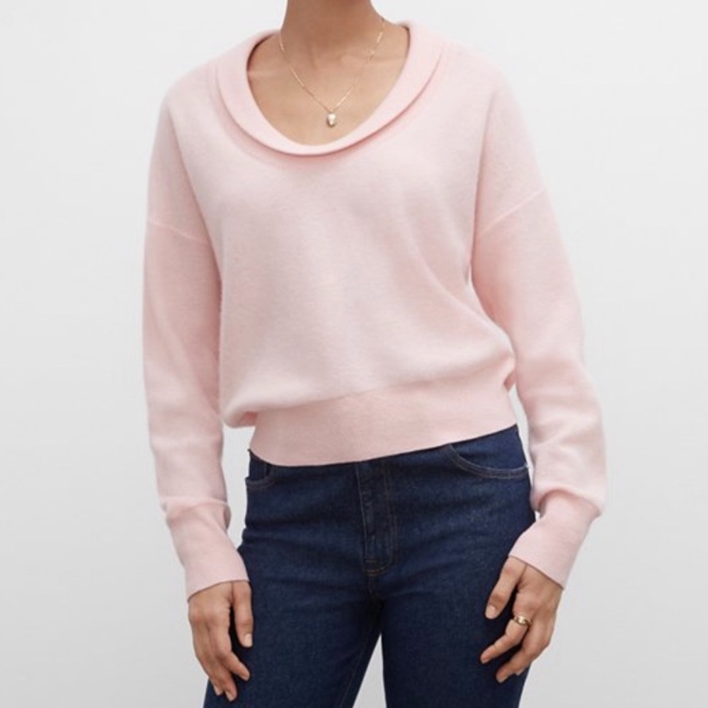 Club Monaco Cashmere Boiled Roll Neck Sweater Size Small